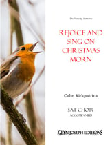 Rejoice and Sing on Christmas Morn! (SAT choir and piano)  SAT choral sheet music cover